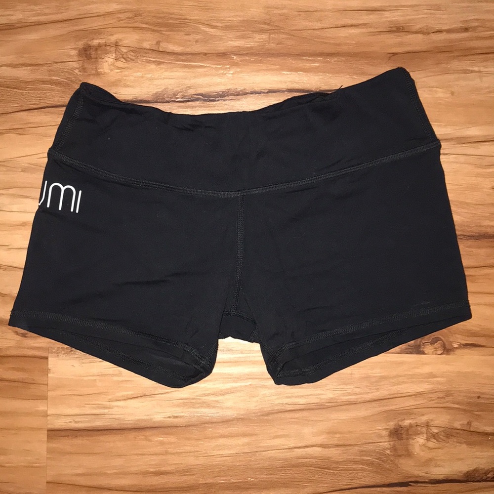 KUMI Black Booty Shorts